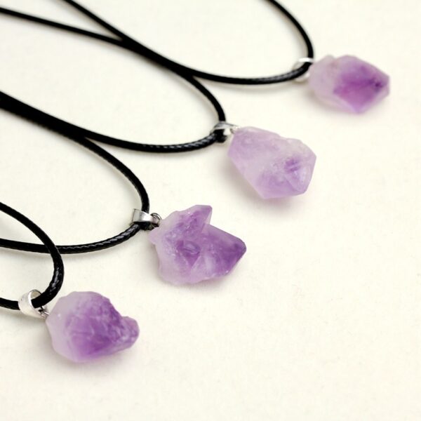 Amethyst Pendant Necklace