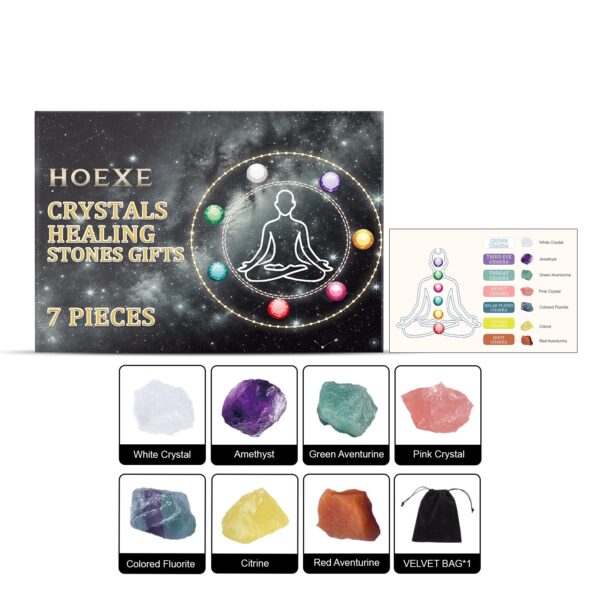 Crystals Healing Stones Set