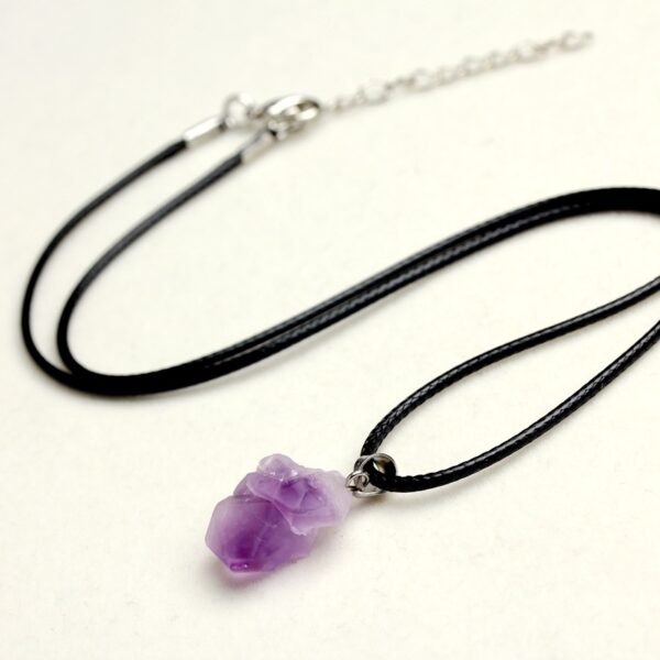 Amethyst Pendant Necklace - Image 4