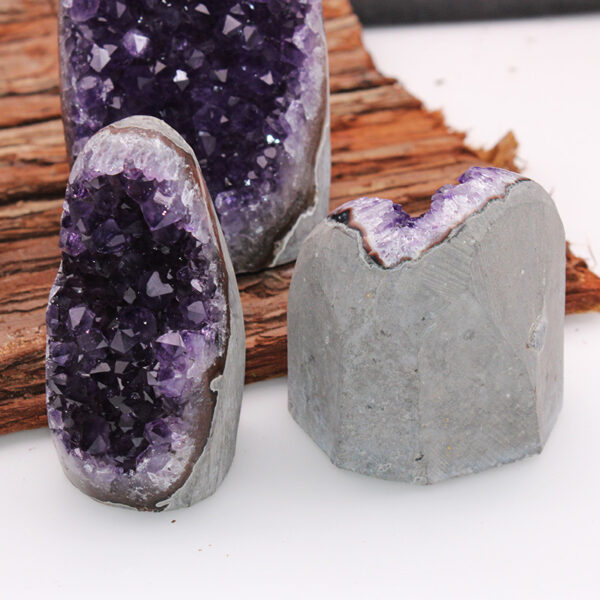 Natural Amethyst Geode Decoration - Image 3